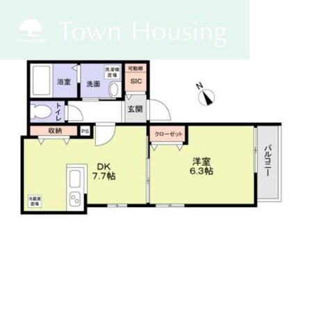 grass courtの物件間取画像